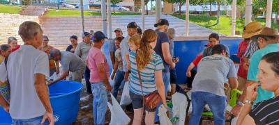 2Âª EdiÃ§Ã£o da Feira do Peixe Vivo de Virmond comercializou quase meia tonelada 